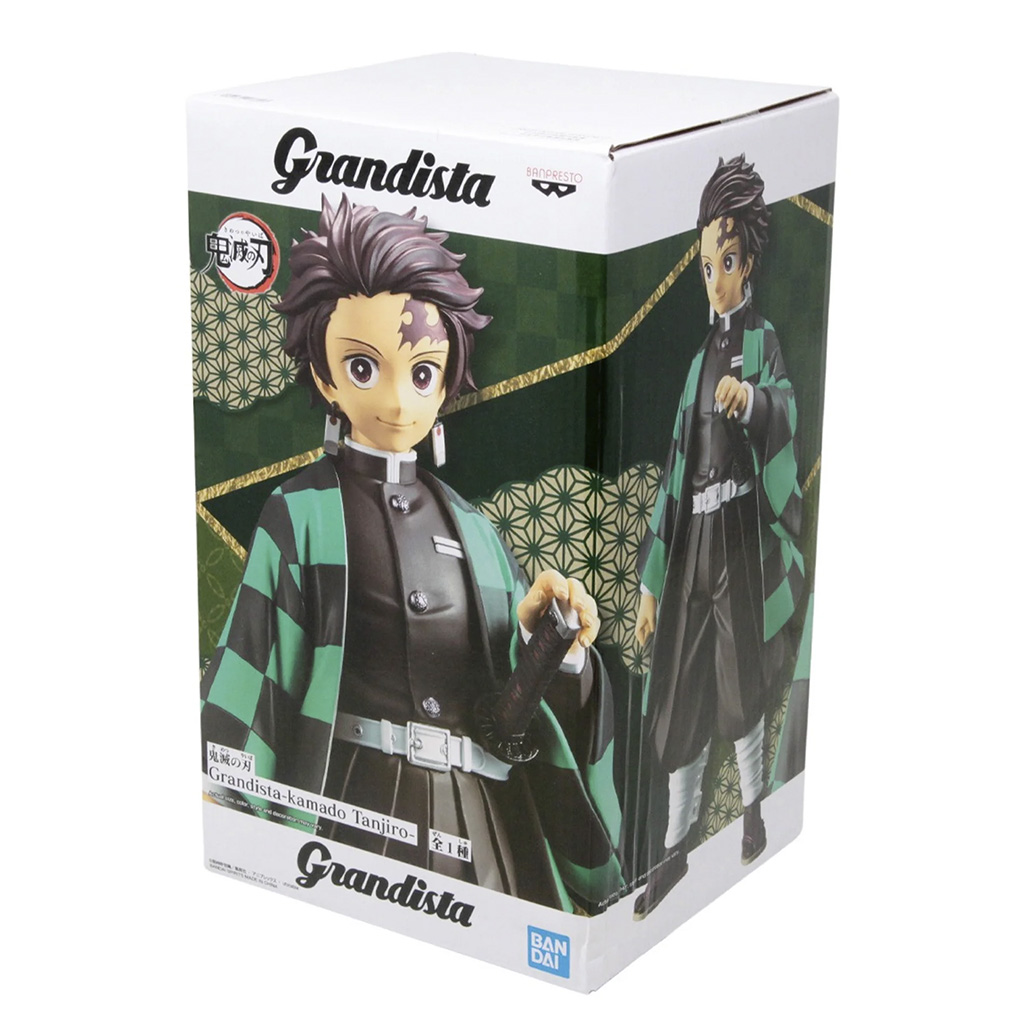 BONECO BANPRESTO DEMON SLAYER GRANDISTA TANJIRO KAMADO 17622