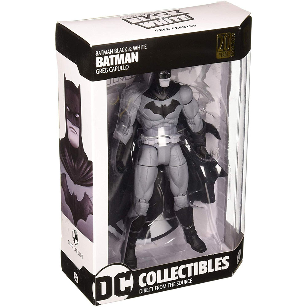 Dc collectibles black and deals white