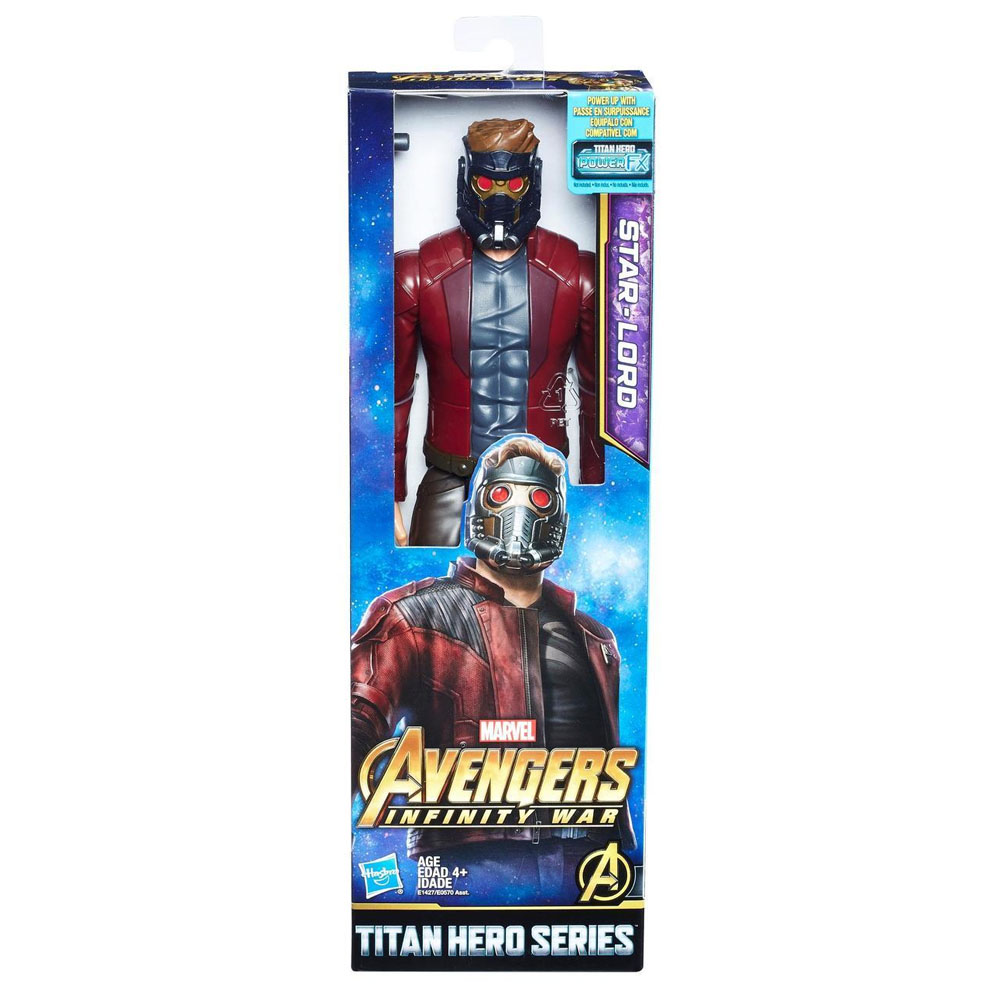 Boneco Star-Lord (Titan Hero Power Fx): Guerra Infinita (Avengers:Infinity  War) - Hasbro - Toyshow Tudo de Marvel DC Netflix Geek Funko Pop  Colecionáveis