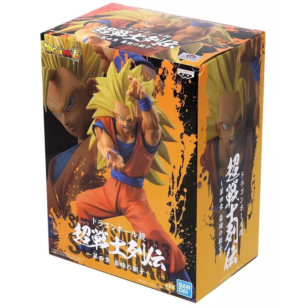 Boneco Banpresto Dragon Ball Super Saiyan 3 Son Goku - Início