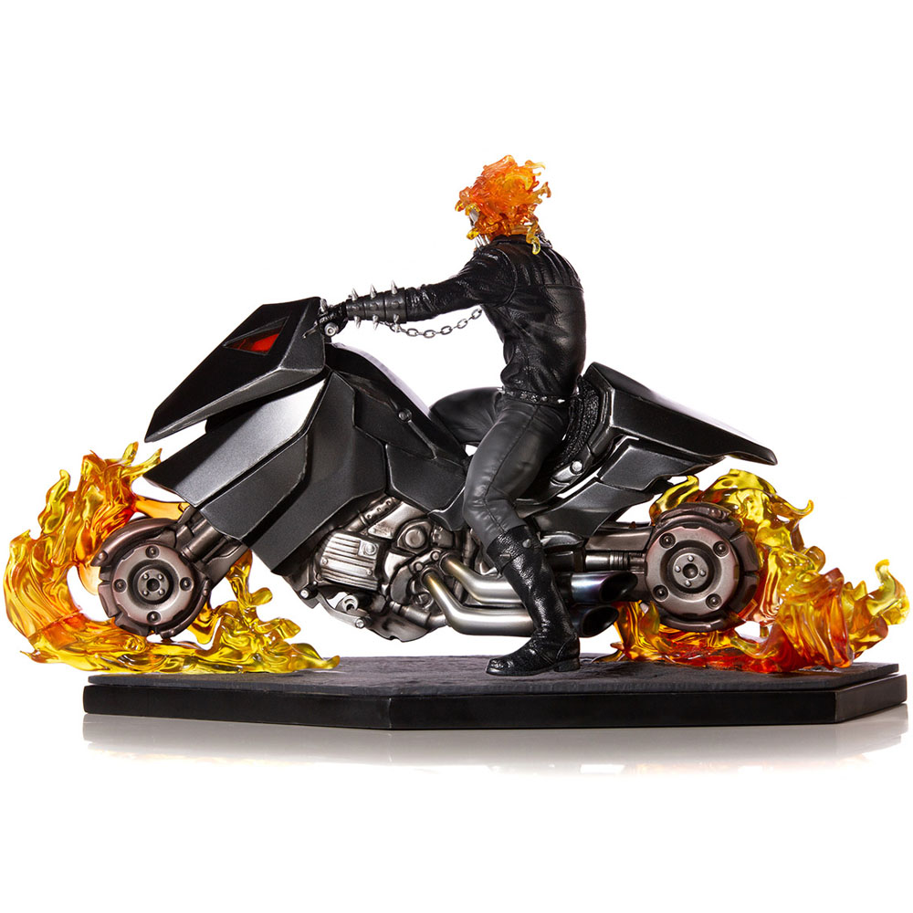 Action Figure Motoqueiro Fantasma Ghost Rider (Jhonny Blaze) - Escala 1/12  - Marvel Comics - MKP - Toyshow Tudo de Marvel DC Netflix Geek Funko Pop  Colecionáveis