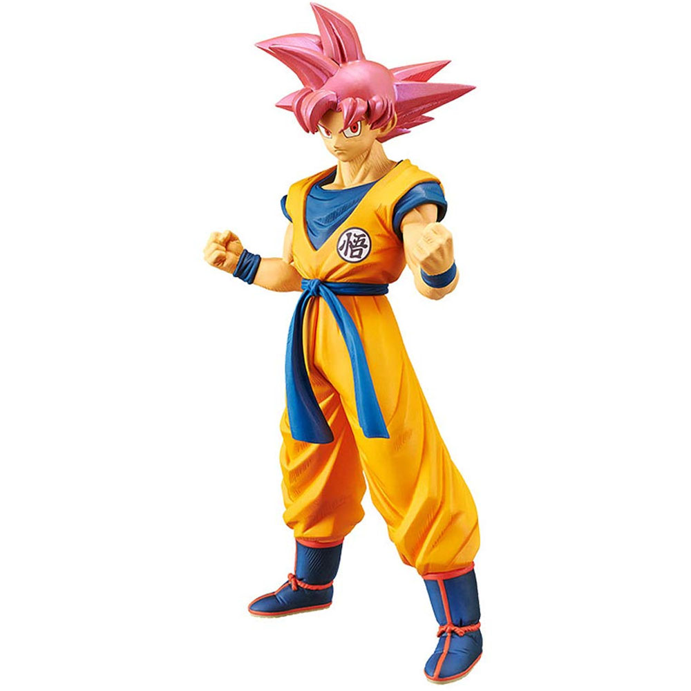 Boneco Goku Deus Super Saiyajin Articulado Dragon Ball Super