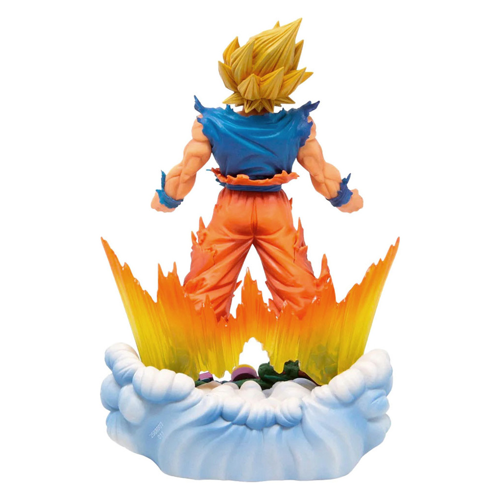 Estátua Goku Criança Com Bastão Dragon Ball Figure coleção