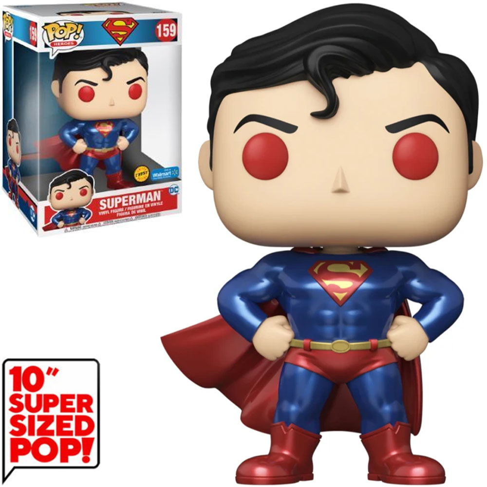 Boneco Funko Pop Superman 07 Super Homem Dc Comics Heroes em