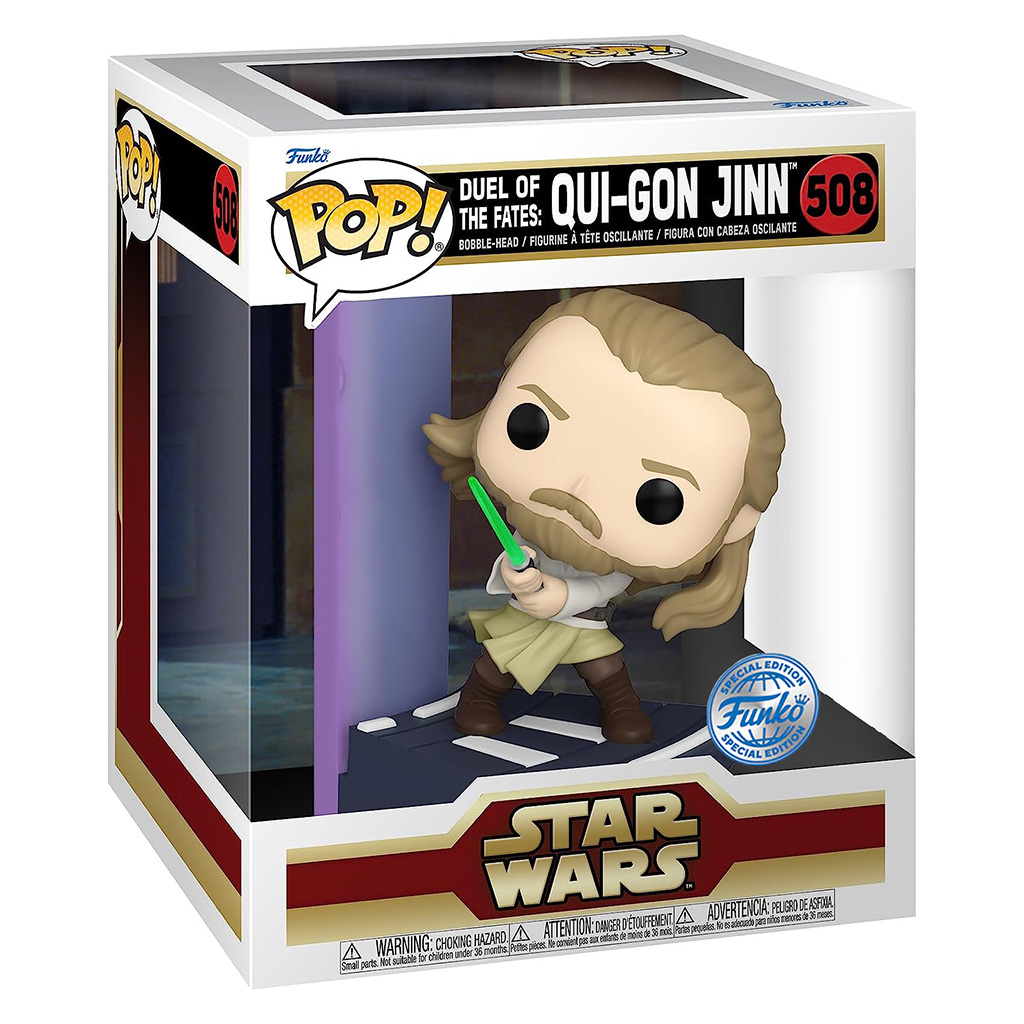 Funko Pop Star Wars - Qui-gon Jinn 508 | Atacado Collections