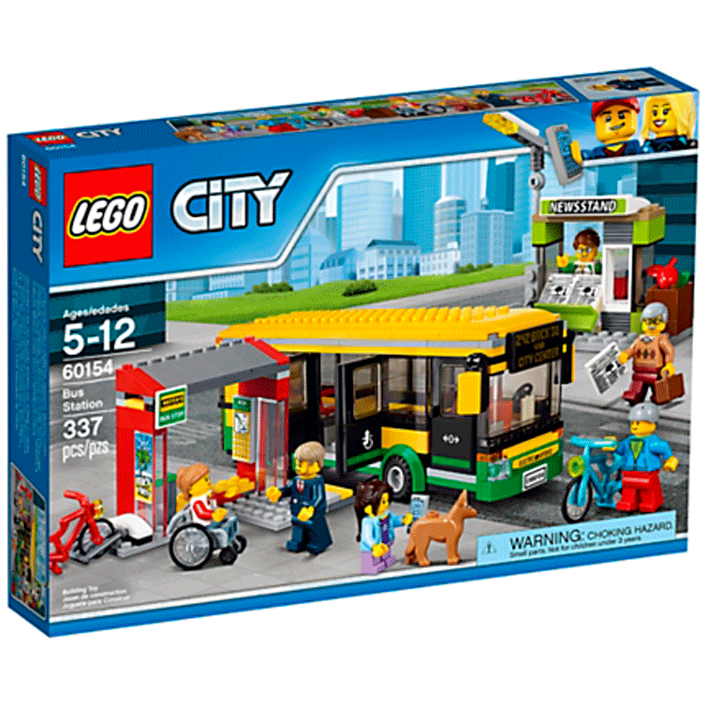 Lego City - Bus Station | Atacado Collections