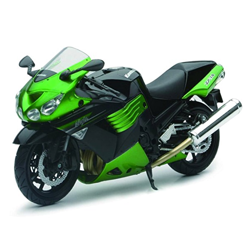 Moto New Ray Kawasaki Zx-14 Street Bike Escala 1/12 | Atacado 