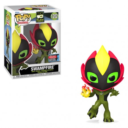 Funko Pop! Animation Ben 10 Alien Force Swampfire 1202 Exclusivo