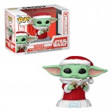 FUNKO POP STAR WARS: THE MANDALORIAN HOLIDAY - GROGU 747