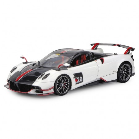 Carro Lcd Models - Pagani Huayra Bc Roadster Branco - Escala 1/64 (64011wh)