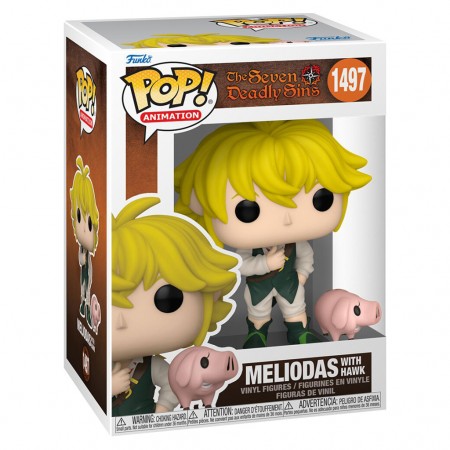 Funko Pop Animation Seven The Deadly Sins: Nanatsu No Taizai - Meliodas With Hawk 1497