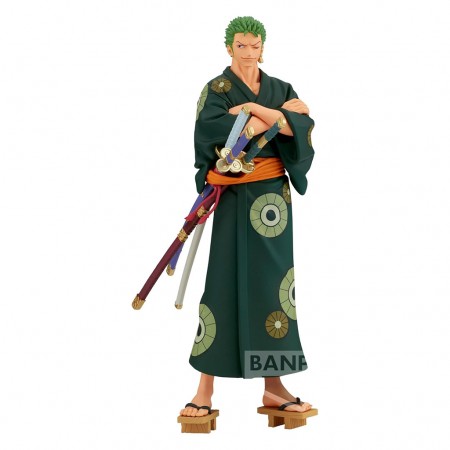 Esttua Banpresto One Piece Dxf The Grandline Series: Wanokuni - Roronoa Zoro (yukata)