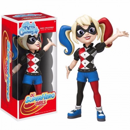 Boneco Funko Rock Candy Dc Super Hero Girsl - Harley Quinn