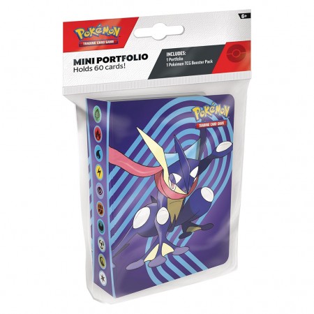 Mini Portfolio Pokemon Tcg: 60 Slots & 1 Booster Pack