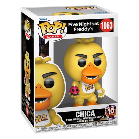 Funko Pop Games Five Nights At Freddy's 10th Anniversary - Chica 1063