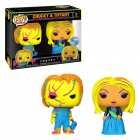 FUNKO POP MOVIES BRIDE OF CHUCKY EXCLUSIVE - CHUCKY & TIFFANY 2-PACK (BLACKLIGHT)