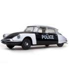 CARRO VITESSE CITROEN DS19-POLICE DE PARIS 1960 ESCALA 1/43 - BRANCO