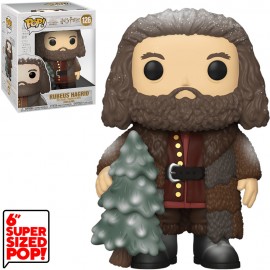 Funko Pop Harry Potter - Rubeus Hagrid Holiday 126 (super Sized 6