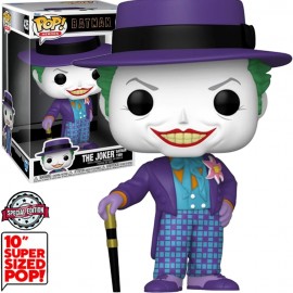 Funko Pop Heroes Batman Exclusive - The Joker (batman 1989) 425 (super Sized 10