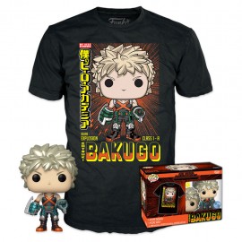 Funko Pop Tees My Hero Academia Bundle Funko + Camiseta Bakugo - Xl (64595)