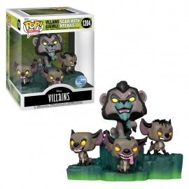 Funko Pop Deluxe Disney Villains Exclusive - Scar With Hyenas 1204