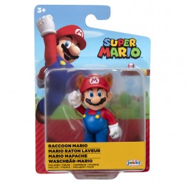 Boneco Jakks Super Mario - Raccoon Mario (1174)