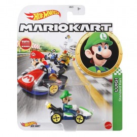 Carro Hot Wheels Mario Kart - Luigi (4456)