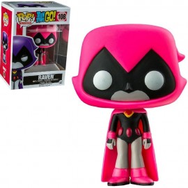 Funko Pop Heroes Animation Teen Titans Go Exclusive - Raven (pink)  108